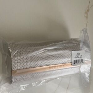 NWT Jimmy Choo Faux snakeskin glasses case